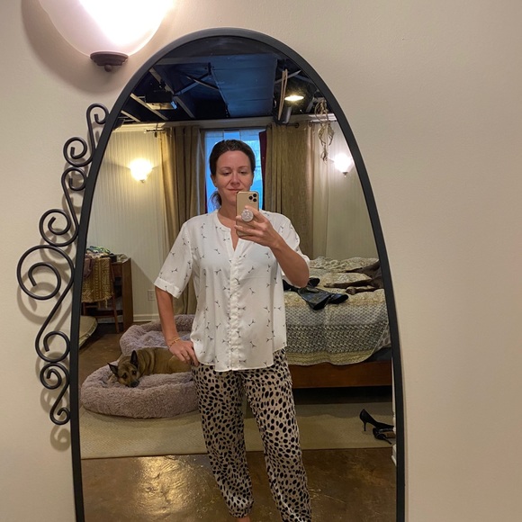 Martini print top - Picture 2 of 5